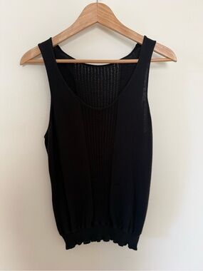 Carve Designs Black Knit Tank Top